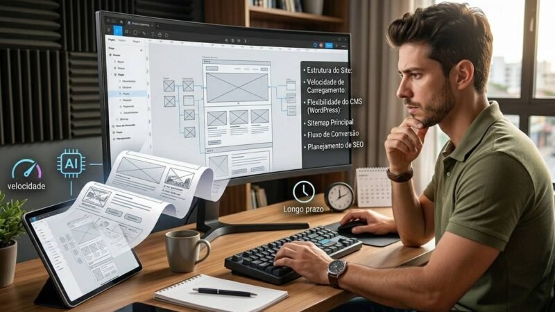 IA cria landing pages mas quem gerencia o conteúdo depois?